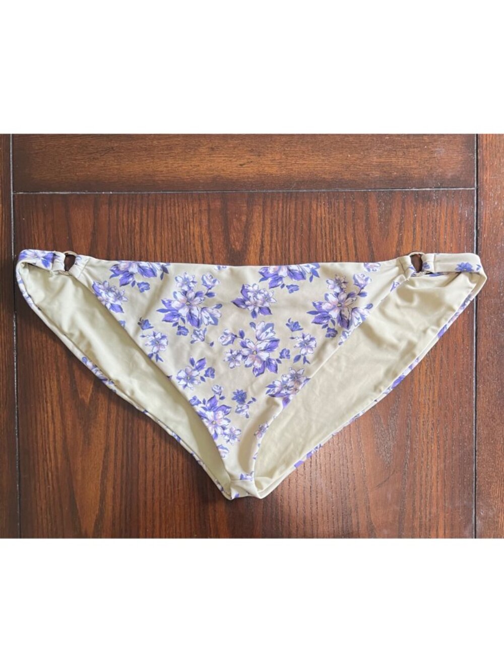 Kittenish By Jesse James Decker Green Floral Bikini Swimsuit Set XXL Beachwear J - Picture 3 of 9
